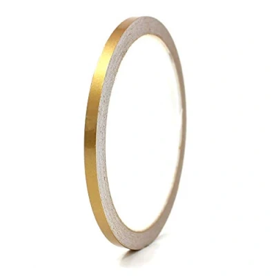 Abbildung von 10 Meter (0,79/Meter) Zierstreifen Auto Motorrad Boot Modellbau Farbauswahl Finest Folia Dekorstreifen Seitenstreifen Klebestreifen (Gold Glanz, 5mm Breite)