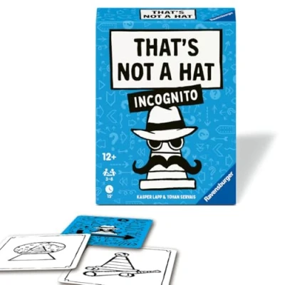 Abbildung von Ravensburger 24685 That&#039;s not a hat Incognito Partyspiel, Kartenspiel für 3 8 Personen, lustige Unterhaltung ab 12 Jahren