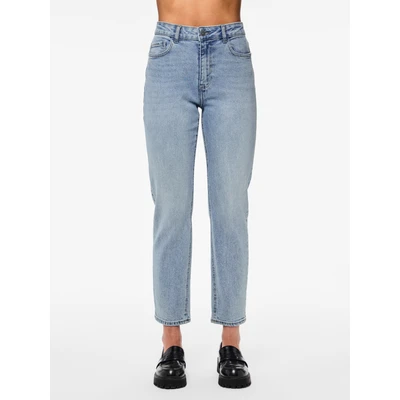 Abbildung von Pieces Pcbella Jeans Skinny Fit, Damen, Größe: 31x32, Light blue denim