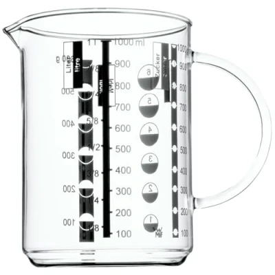 Abbildung von WMF Depot Gewürzstreuer Set 4 teilig, 100ml, Gewürzdose, Glas, Gewürzgläser, Cromargan Edelstahl, große Einfüllöffnung, Gewürzbehälter spülmaschinengeeignet