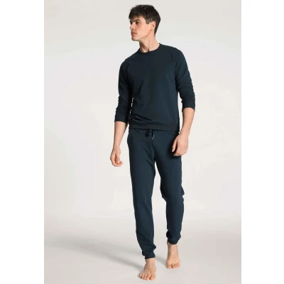 Abbildung von Calida Nachtwäsche Hose, Herren, Größe: Small, Dark sapphire