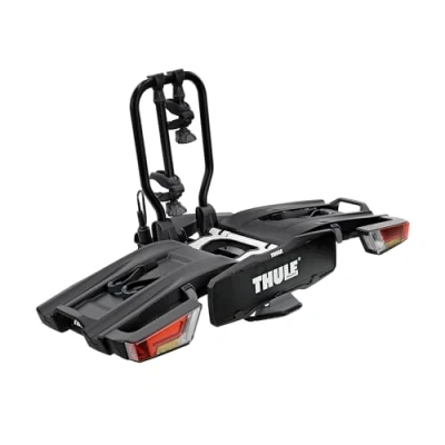 Abbildung von Thule EasyFold XT Fahrradträger für Anhängerkupplung 2 Fahrräder schwarz