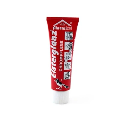 Abbildung von Elsterglanz Chrompflege 40ml Poliermittel Polierpaste Politur