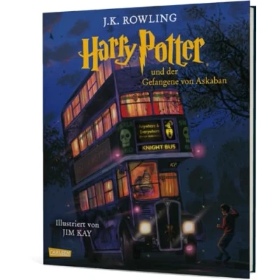 Abbildung von Harry Potter und der Gefangene von Askaban (Schmuckausgabe 3): Vierfarbig illustrierte Ausgabe mit großformatigen Bildern Lesebändchen Kinderbuch Klassiker zum Vorlesen
