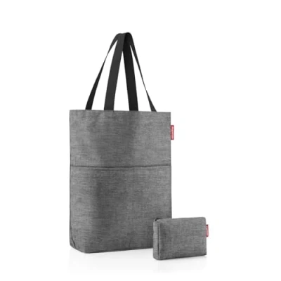Abbildung von reisenthel Cityshopper Set twist silver Unsere Tasche und das Pocketcase in einem kombiniert, Geschenkset Kombi!