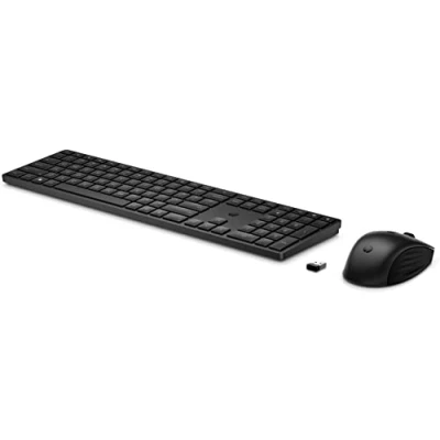 Abbildung von HP 650 kabellose Tastatur und Maus Bundle (20 programmierbare Tasten, QWERTZ Layout, 4.000 DPI, USB Dongle, 3 Scrollrad) Weiß