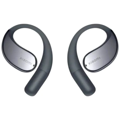 Abbildung von Xiaomi OpenWear Stereo Leichter Bluetooth Open Ear Kopfhörer für den ganzen Tag mit 7.5 + 38.5 Stunden Akkulaufzeit, Hi Res Audio, Dynamischer Treiber, KI Rauschunterdrückung, Cosmic Gray