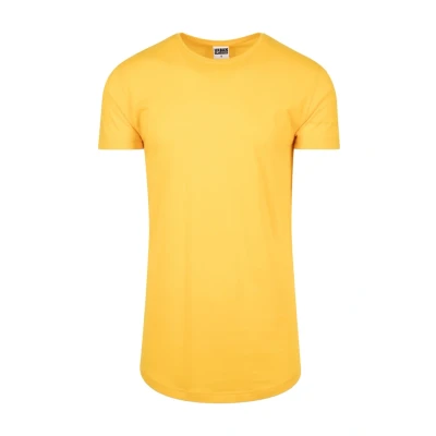 Abbildung von Urban Classics Shaped LONG DO NOT USE Tshirt basic, Herren, Größe: Medium, Powderyellow