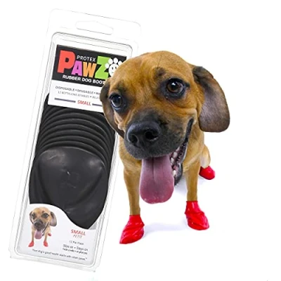 Abbildung von PAWZ 975113 PAWB S Hundestiefel, schwarz, Small (1er Pack)