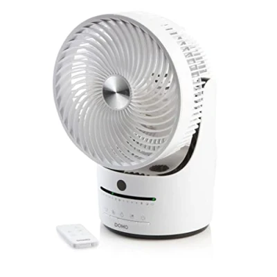 Abbildung von DOMO DO8148 Tischventilator &#039;Circulation Fan&#039; Ø 25 cm 3 Modi, Weiß