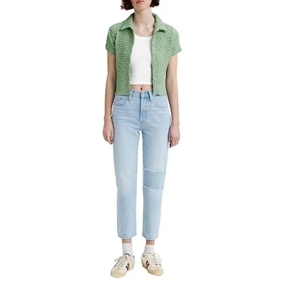 Abbildung von Levi&#039;s Damen 501® Crop Jeans,Cheer Camp,24W / 26L