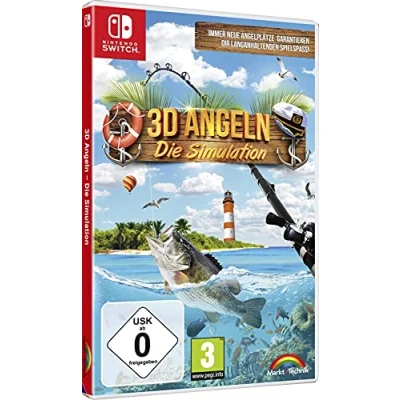 Abbildung von 3D Angeln Fischen Simulation Nintendo Switch