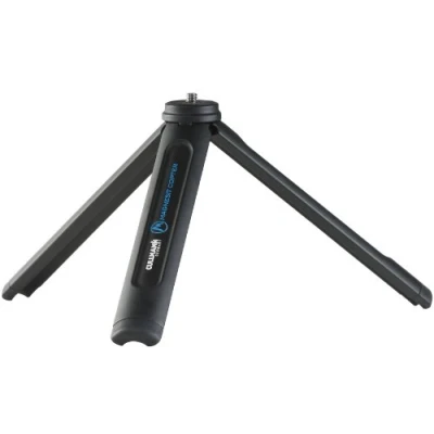 Abbildung von CULLMANN 50080 Magnesit Copter Tisch /Multistativ mit 1/4&quot; Gewinde 180g leicht Tragfähigkeit max. 4kg Auszugshöhe 10cm, Schwarz ohne Kopf