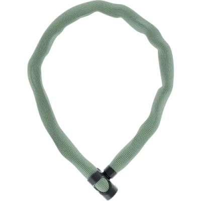 Abbildung von ABUS Kettenschloss IVERA Chain 7210 Fahrradschloss mit hochflexibler IvyTex Kunstfaserummantelung Sicherheitslevel 8 110 cm Farbe: Antracite