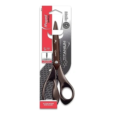 Abbildung von Maped M686110 Schere Titanium, 21cm, asymmetrisch, schwarz