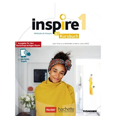 Abbildung von Inspire 1 Ausgabe für den deutschsprachigen Raum: Kursbuch mit Audio /Videos online, Code und Parcours digital®