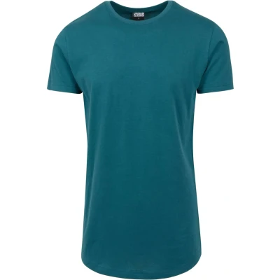 Abbildung von Urban Classics Shaped LONG DO NOT USE Tshirt basic, Herren, Größe: XXL, Teal