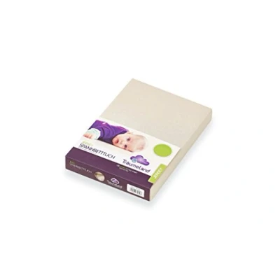 Abbildung von Träumeland Spannbetttuch Jersey, beige, 40 x 90 cm