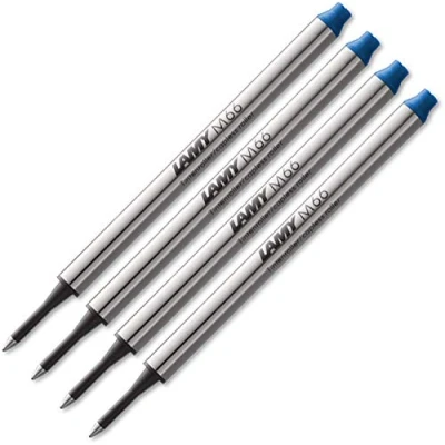 Abbildung von Lamy Ersatzminen M66, blau, 4 Stück