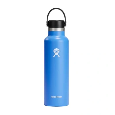 Abbildung von Hydro Flask Water Bottle 621 ml (21 oz) Vacuum Insulated Stainless Steel with Leak Proof Flex Cap and Powder Coat Standard Mouth Cascade