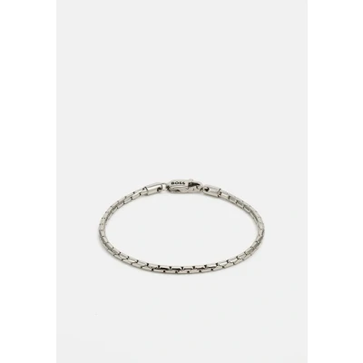 Abbildung von BOSS EVAN Armband silvercoloured, Herren, Größe: One Size, Silver coloured