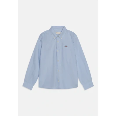 Abbildung von GANT Shield Oxford Unisex Hemdbluse für Kinder, Größe: 176, Capri blue