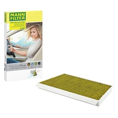 Abbildung von MANN FILTER FP 3461 Innenraumfilter FreciousPlus Biofunktionaler Pollenfilter für PKW