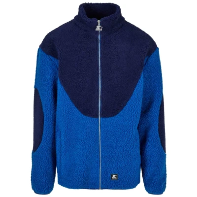 Abbildung von Starter Sherpa Fleecejacke, Herren, Größe: Medium, Cobaltblue darkblue