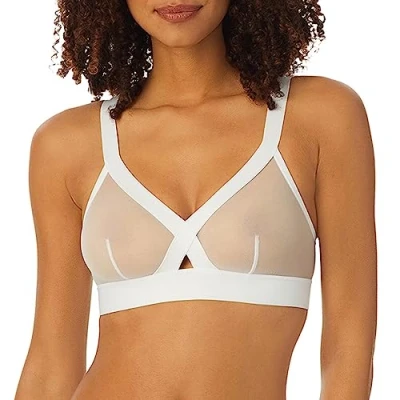 Abbildung von DKNY Intimates Bralette Triangel BH, Damen, Größe: XL, White