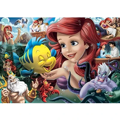 Abbildung von Ravensburger Puzzle 16963 Arielle, die Meerjungfrau 1000 Teile Disney für Erwachsene und Kinder ab 14 Jahren, Blue