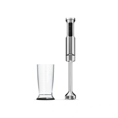 Abbildung von Princess Edelstahl Stabmixer Prof XXL, 1500W, 50 cm Extra Langer Stab, 5 Geschwindigkeiten, Turbofunktion, 4 Klingen System, Messbecher mit Deckel, Spülmaschinenfest, 221233