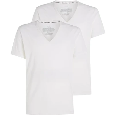Abbildung von Calvin Klein Underwear 2 PACK Unterhemd/shirt, Herren, Größe: Medium, White