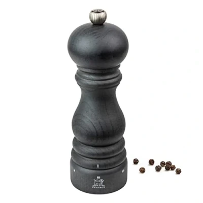 Abbildung von PEUGEOT Pfeffermühle Paris u‘Select 18 cm 6 voreingestellte Mahlgrade Aus PEFC zertifiziertem Holz Französisches Know how Graphitfarben, Graphit