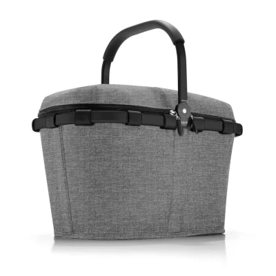 Abbildung von Reisenthel Carrybag Iso frame twist silver Einkaufstasche