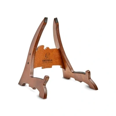 Abbildung von Ortega Guitars OWUS 1 Birkenschichtholz Ukuleleständer, dunkelbraun
