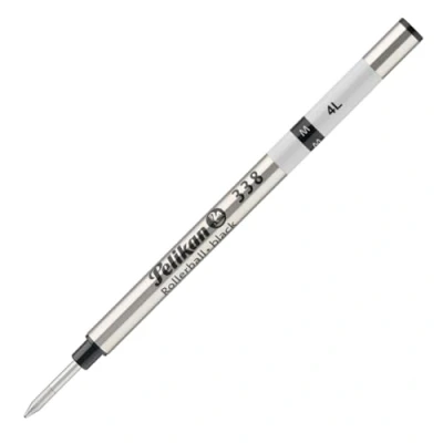 Abbildung von Pelikan 922179 Mine für Tintenroller (338), Strichstärke M, 1 Stück, schwarz