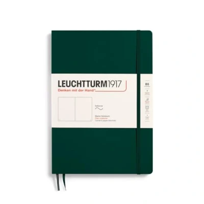 Abbildung von LEUCHTTURM1917 370308 Notizbuch Composition (B5), Softcover, 123 nummerierte Seiten, Forest Green, Blanko