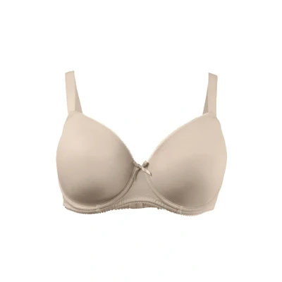 Abbildung von Ulla Popken Tshirt BH, Damen, Größe: 105C, Beige