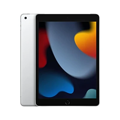 Abbildung von Apple 2021 iPad (10,2 Zoll, Wi Fi + Zellular, 64GB) Silber (Generalüberholt)