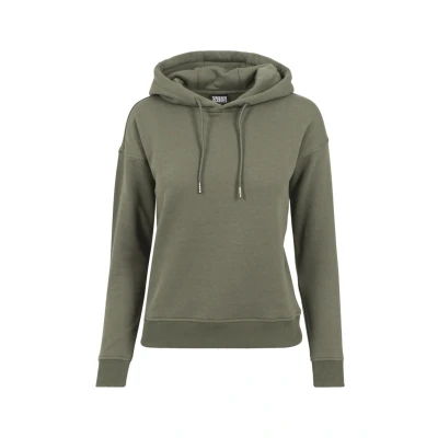 Abbildung von Urban Classics Ladies Hoody Kapuzenpullover, Damen, Größe: Small, Olive