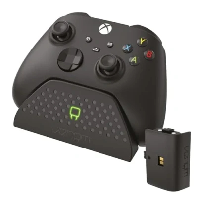 Abbildung von Venom Ladestation mit wiederaufladbarem Akku Schwarz (Xbox Series X &amp; S/Xbox One), USB