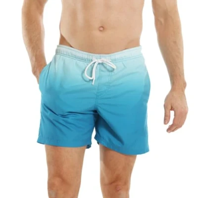 Abbildung von RIPT Herren Essentials Quick Dry UV 50 Sonnenschutz Badeshorts Badehose, Pink Dip Dye, L
