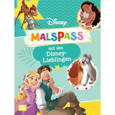 Abbildung von Disney Kreative Beschäftigung: Malspaß mit den Lieblingen: Mehr als 60 Ausmalbilder über Liebe und Freundschaft Für Kinder ab 4 Jahren