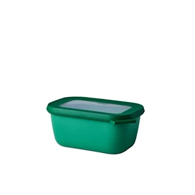 Abbildung von Mepal Multi Bowl Cirqula Rectangular Vorratsdose mit Deckel Geeignet als Luftdichte Aufbewahrungsbox für den Kühlschrank, Mikrowellengeschirr &amp; Frischhaltedosen 750 ml Vivid green
