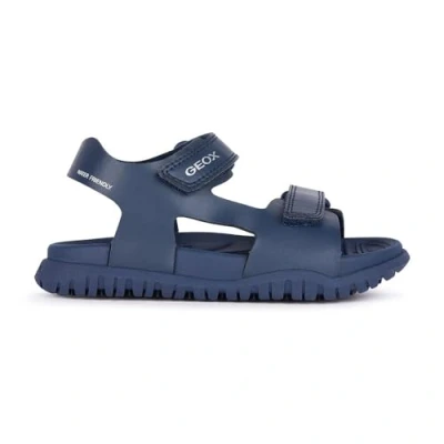Abbildung von Geox Fusbetto Unisex Riemensandalette für Kinder, Größe: 30, Navy Schuhe