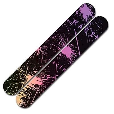 Abbildung von Finest Folia Fahrrad Kettenstreben Schutz Aufkleber Folie Lackschutz R160 (10 Racing Hologramm)
