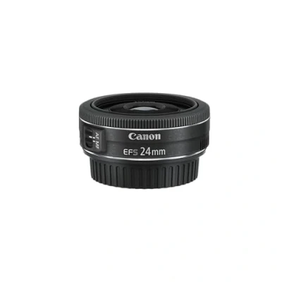 Abbildung von Canon EF S 24mm F2.8 STM Pancake Objektiv (52mm Filtergewinde) schwarz, S2428STM