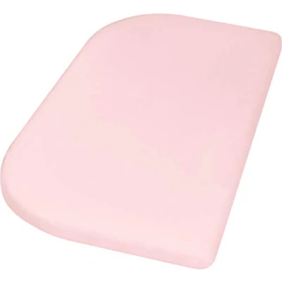 Abbildung von Playshoes 770324 14 Jersey Spannbettlaken für das Beistellbett, Wasserdicht und Atmungsaktiv, 81 x 42 10cm, rosa, rosa