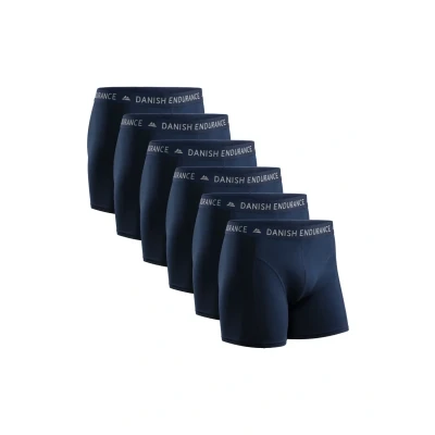 Abbildung von Danish Endurance Classic 6 PACK Panties, Herren, Größe: Large, Navy blue