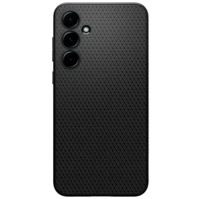 Abbildung von Spigen Liquid Air TPU Back Cover Schwarz Samsung Galaxy A55 5G